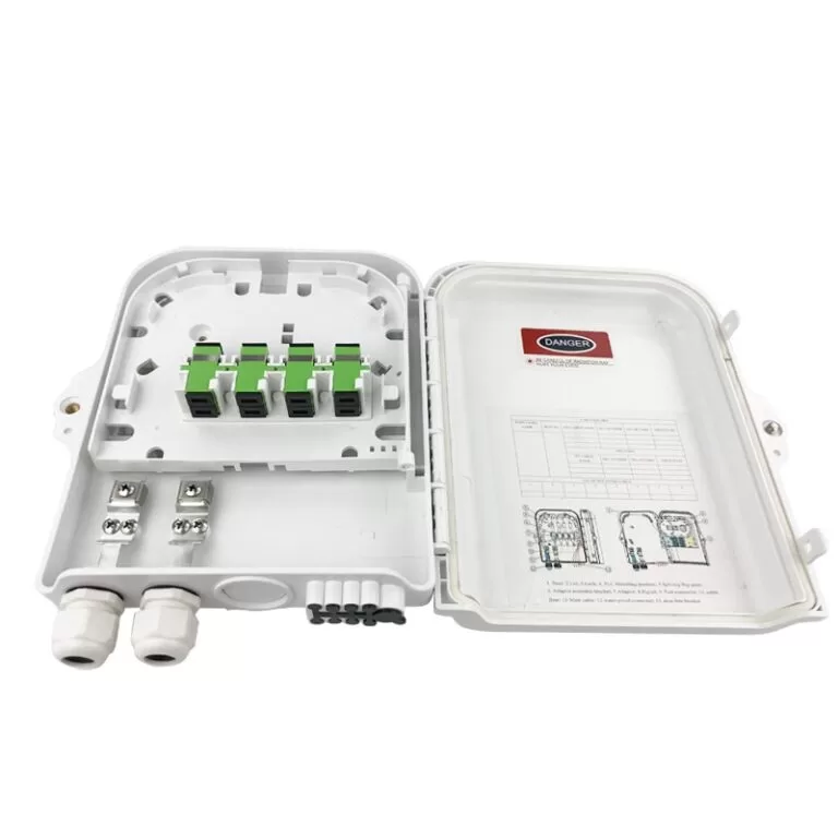 Fiber Distribution Box 8 Port Indoor/Outdoor