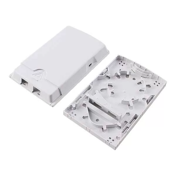 2 Port Indoor Wall Mounted Fibre Optic Distribution Box